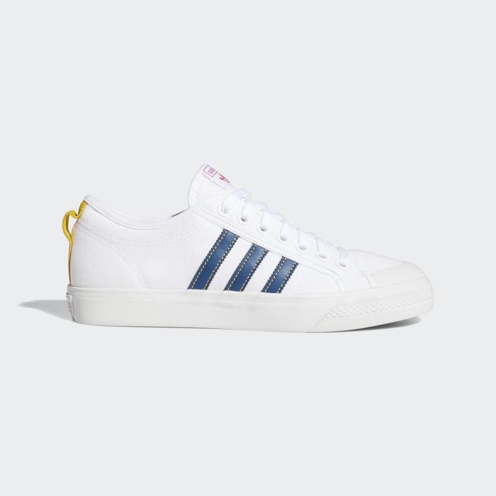 Originals Adidas Nizza Barbati Romania - Albi/Galbeni EF5705